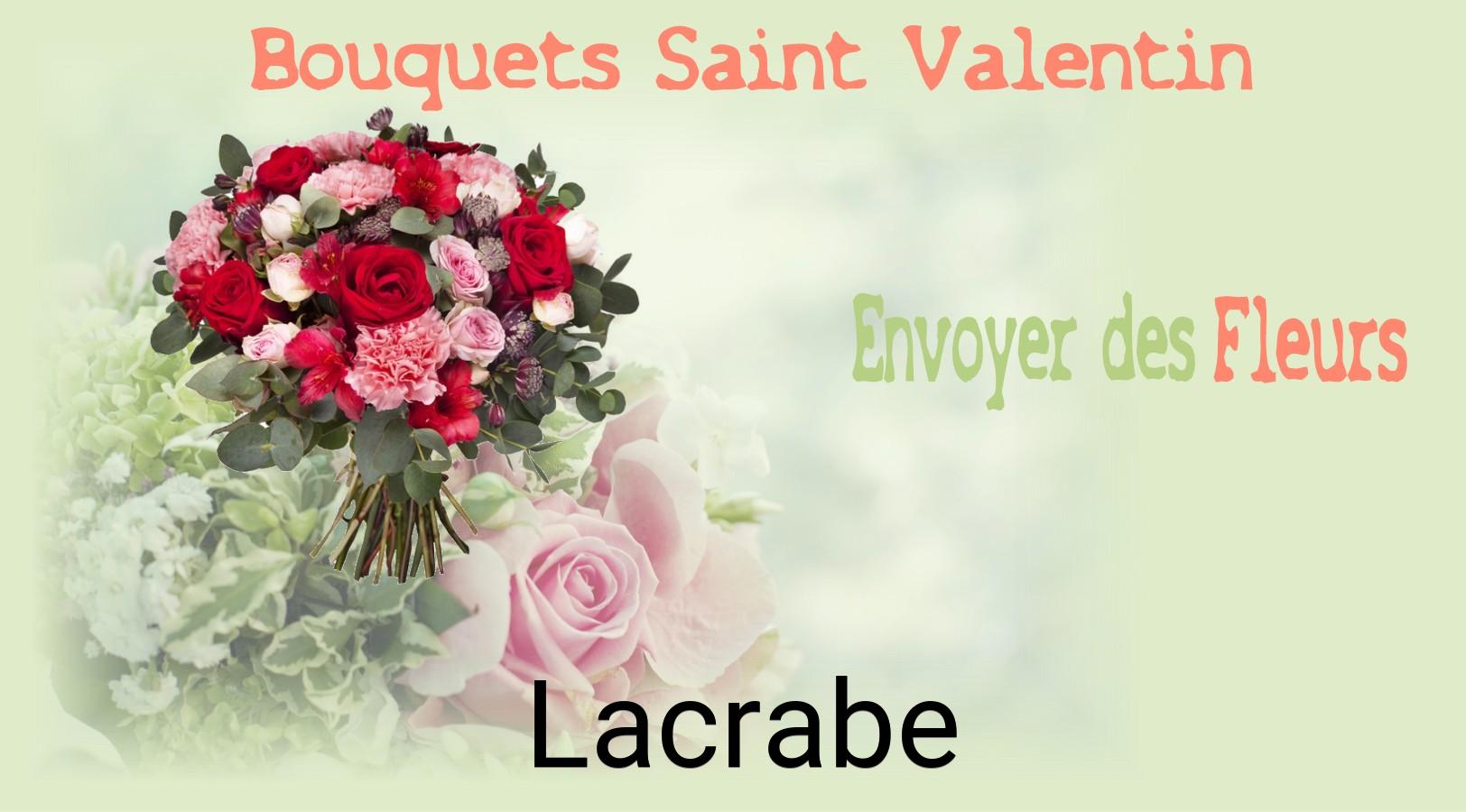 Roses de Saint-Valentin livrées à Lacrabe